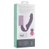 Easytoys - strap-on vibrator uden rem - genopladelig - lilla