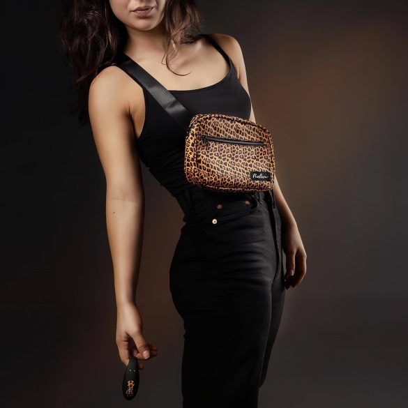 Panthra Zuna - parvibrator - genopladelig vandtæt - leopard-sort