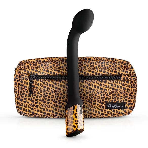 Panthra Nila - G-punkt vibrator - genopladelig, vandtæt - leopard-sort