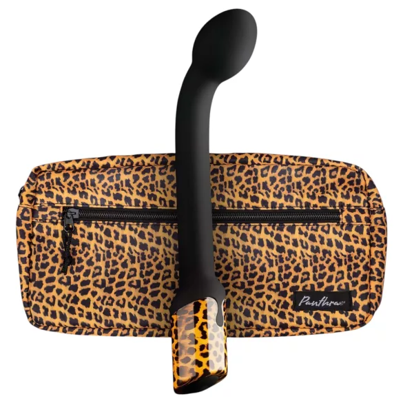 Panthra Nila - G-punkt vibrator - genopladelig, vandtæt - leopard-sort