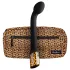 Panthra Nila - G-punkt vibrator - genopladelig, vandtæt - leopard-sort