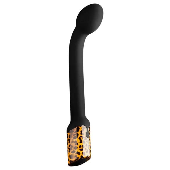 Panthra Nila - G-punkt vibrator - genopladelig, vandtæt - leopard-sort