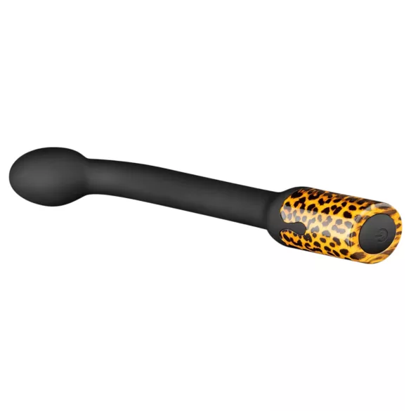Panthra Nila - G-punkt vibrator - genopladelig, vandtæt - leopard-sort