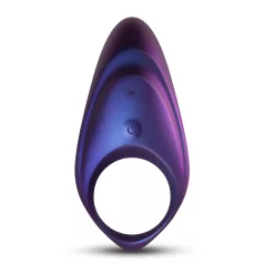   Hueman Neptune - vandtæt penisring med vibration - silicone - lilla