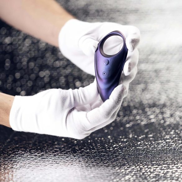 Hueman Neptune - vandtæt penisring med vibration - silicone - lilla