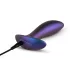 Hueman Uranus - analvibrator med fjernbetjening - genopladelig - lilla