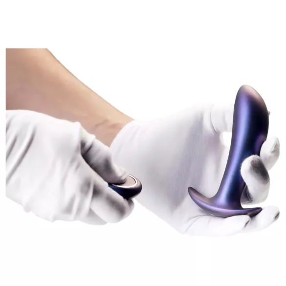 Hueman Uranus - analvibrator med fjernbetjening - genopladelig - lilla