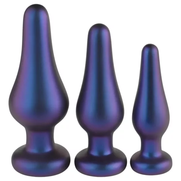 Hueman Comets - analplug sæt - 3 stk - silikone - lilla