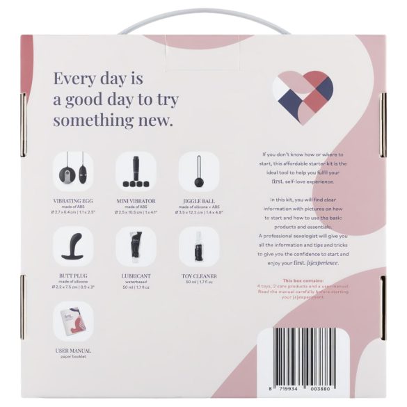 First. - vibrator sæt til begyndere - 6 dele