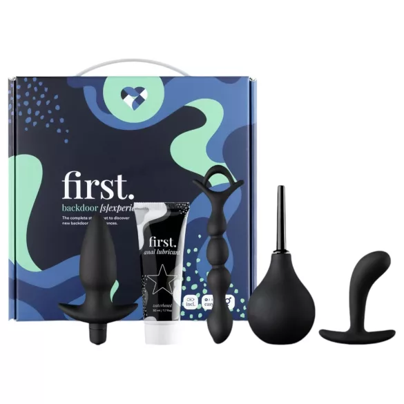 First - anal sæt - nybegynder - 5 dele