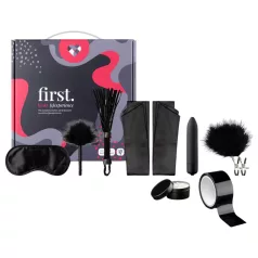 First. - BDSM startsæt - 8 dele - kinky nybegynderudstyr