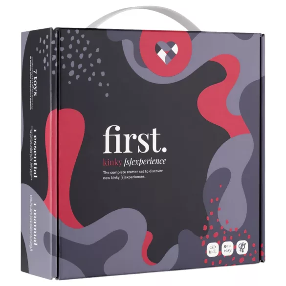 First. - BDSM startsæt - 8 dele - kinky nybegynderudstyr