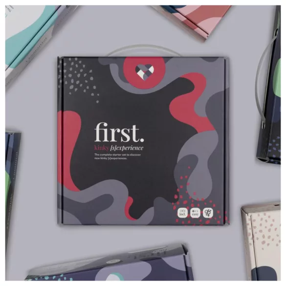 First. - BDSM startsæt - 8 dele - kinky nybegynderudstyr