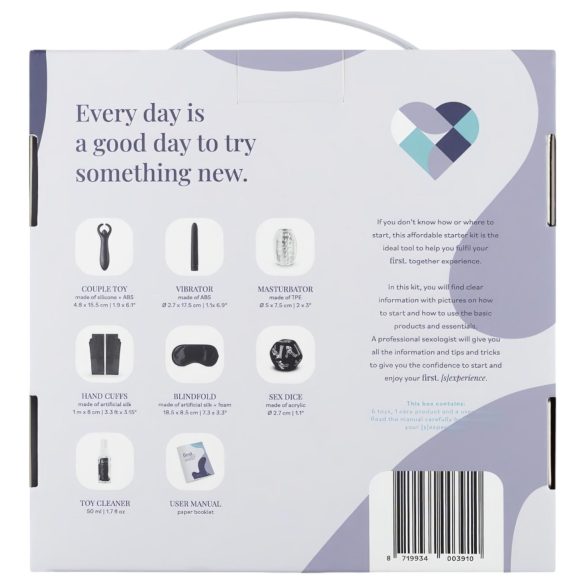 First. Together - sexlegetøj startsæt - 7 dele