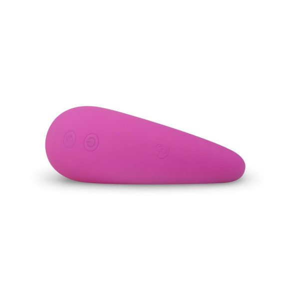 Easytoys Taptastic Vibe - klitorisvibrator - genopladelig, vandtæt - pink