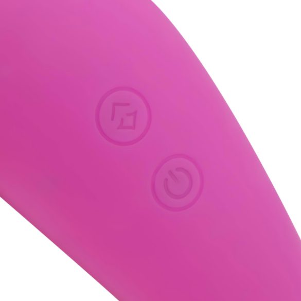 Easytoys Taptastic Vibe - klitorisvibrator - genopladelig, vandtæt - pink