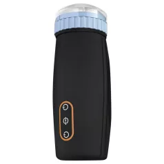   CRUIZR CM05 - automatisk masturbator med stød og sug - sort/blå