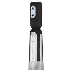   CRUIZR CS08 - automatisk penispumpe med batteri - sort/gennemsigtig