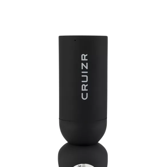 CRUIZR CS08 - automatisk penispumpe med batteri - sort/gennemsigtig