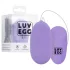 LUV EGG XL - bærbart, genopladeligt, trådløst vibrerende æg (lilla)