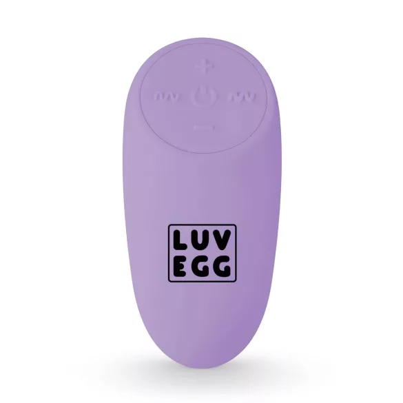 LUV EGG XL - vibratoræg med fjernbetjening - genopladelig - lilla