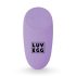 LUV EGG XL - genopladeligt, trådløst vibrerende æg (lilla)