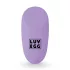 LUV EGG XL - vibratoræg med fjernbetjening - genopladelig - lilla