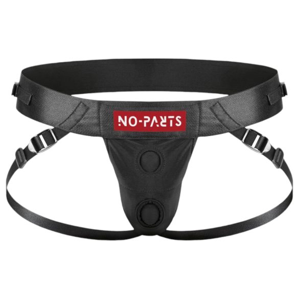 No-Parts Taylor - strap-on sele med dobbelt O-ring - justerbar (S-L)