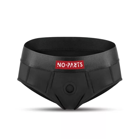 No-Parts Robin - strap-on trusser - sort - M