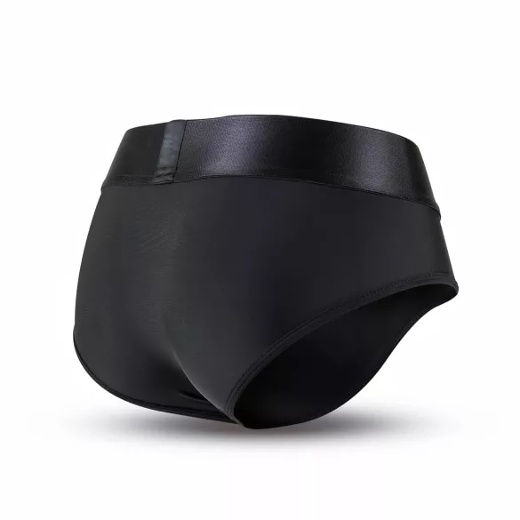 No-Parts Robin - strap-on trusser - sort - M