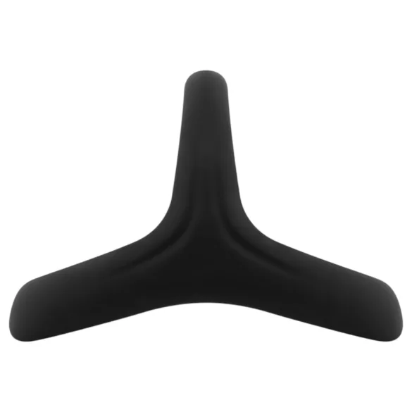 Easytoys Desire Ring - penisring og kuglering - fleksibel - sort