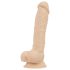 Real Fantasy Ashton - realistisk dildo med testikler - 20,5cm - natur