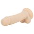 Real Fantasy Ashton - realistisk dildo med testikler - 20,5cm - natur