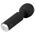 Easytoys Wonder Wand - mini massagevibrator - genopladelig - sort