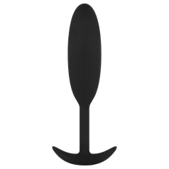 EasyToys Heavy Fulfiller - 54 g anal plug - lille (sort)
