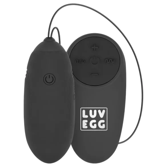LUV EGG - trådløst vibrerende æg - genopladelig - sort