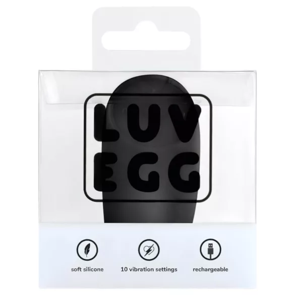 LUV EGG - trådløst vibrerende æg - genopladelig - sort