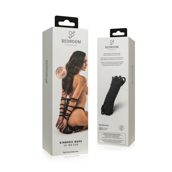 Bedroom Fantasies - bondage reb - 10 meter - sort