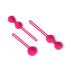 Easytoys LoveBalls - geishakuglesæt - 3 dele (pink)