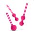 Easytoys LoveBalls - geishakuglesæt - 3 dele (pink)