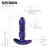 Hueman Supernova - anal vibrator med stød - lilla