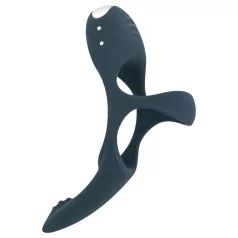 Boners - penisring med klitorisvibrator - silikone