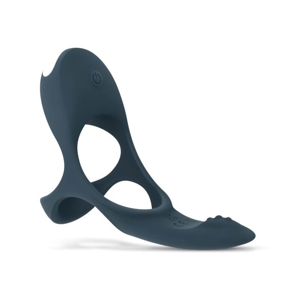 Boners - penisring med klitorisvibrator - silikone