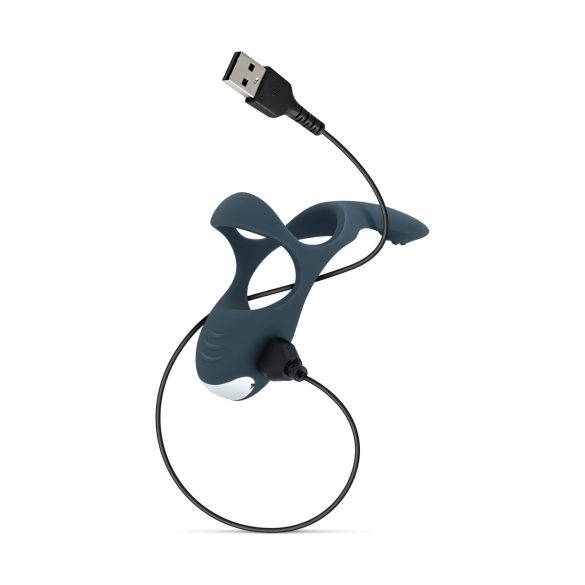 Boners - penisring med klitorisvibrator - silikone