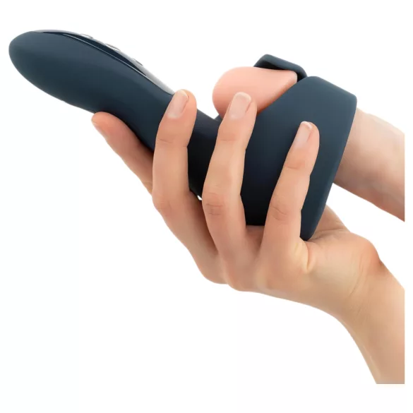 Boners - penisvibrator med batteri - vandtæt - blå