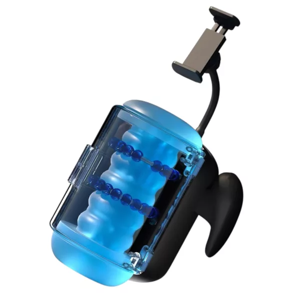 BLOWCAST Wingman Plus - automatisk masturbator - blå