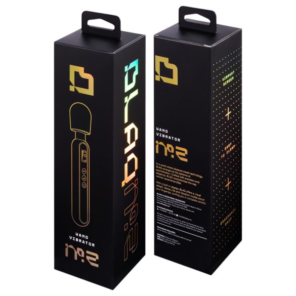 BLAQ - vibrator til massage - digital - sort