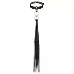 Rosy Gold - halsbånd og paddle - sort