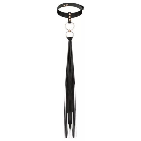 Rosy Gold - halsbånd og paddle - sort