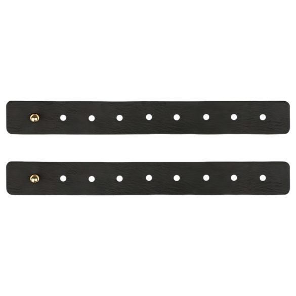 Rosy Gold - body harness - justerbar - sort/rosaguld